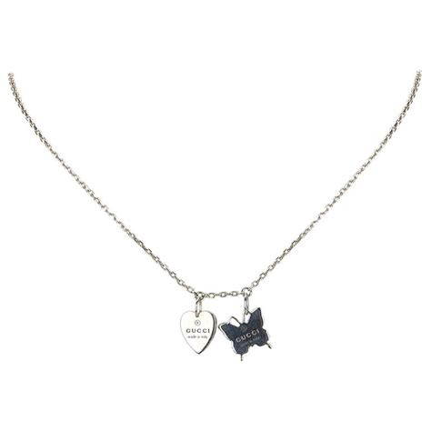 collana gucci cuore farfalla|Amazon.it: Collana Farfalla: Gioielli.